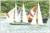 Troys Racing, print from watercolour painting by Peter Thwaites